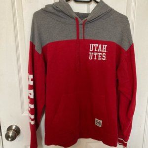 PINK Utah Utes College Football Pullover Hoodie